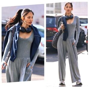 Free People Hot Shot Wide Legs Onesie